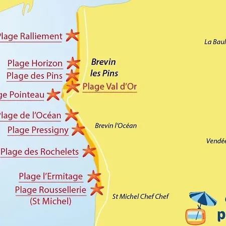 Agreable T2 En Bord De Mer Saint-Brévin-les-Pins